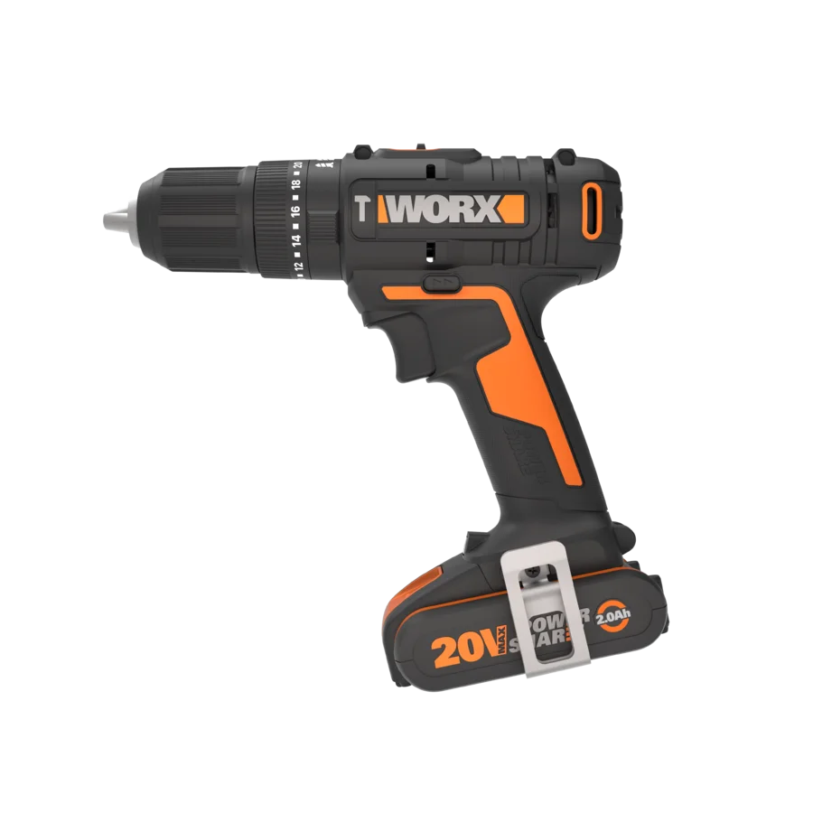 Accuboormachine 20V 13mm WORX WX370.1